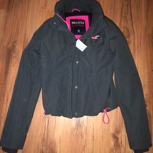 Hollister crop jacket